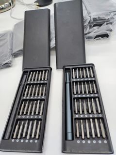 全新25合一24頭精細螺絲批頭套裝眼鏡相機電子產品 小米同款25件套多功能家用螺絲刀套裝電腦手機拆卸維修精密工具組套