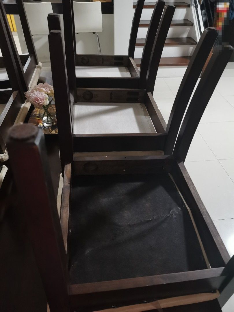 2nd Hand Dining Table (6 Seater), Furniture & Home Living, Furniture