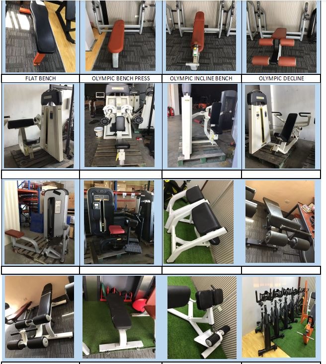 2nd hand gym equipment imported, Sports Equipment, Other Sports Equipment and Supplies on Carousell