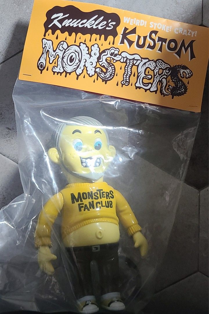 (預約後現時點交收) 全新未開 Headlockstudio Headlock studio Monsters Knuckle Ver Sofvi  Vinyl Figure