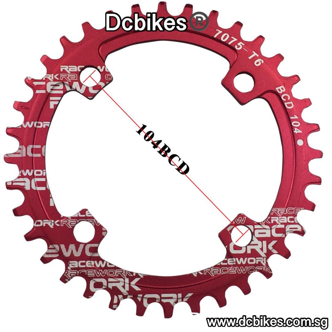 34t single speed chainring on sale