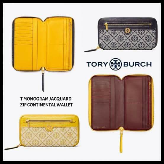 Authentic Tory Burch Checkbook wallet Luxury Bags Wallets on Carousell