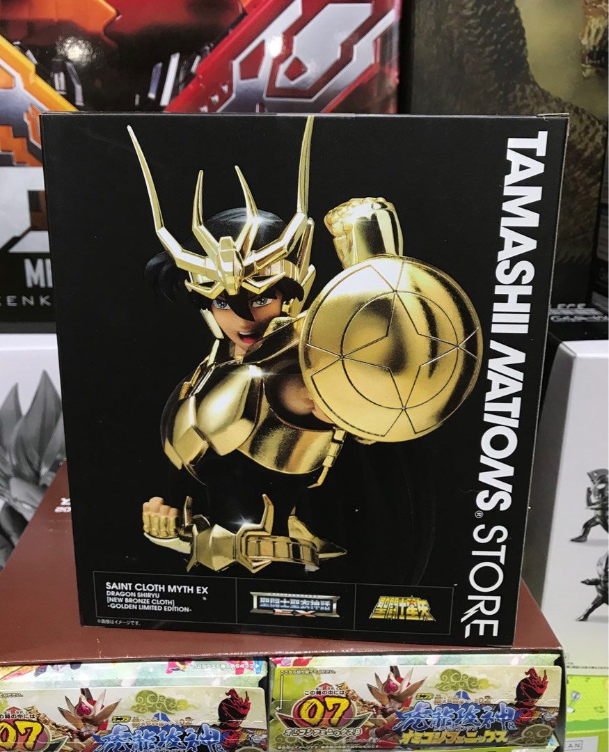 聖闘士聖衣神話EXドラゴン紫龍 新生青銅聖衣 GOLDEN LIMITED EDITION
