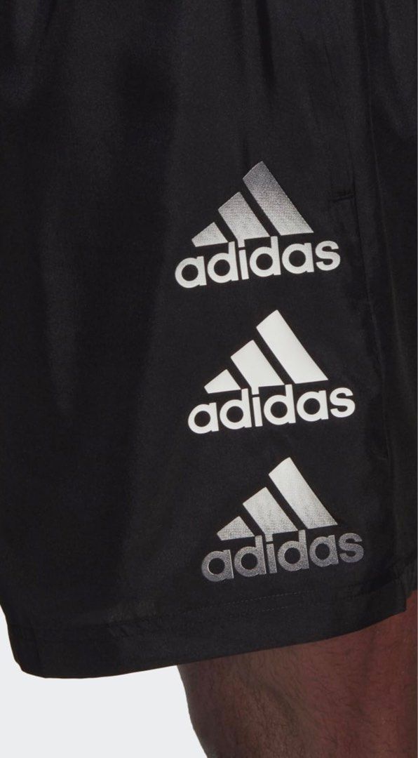Adidas Designed to Move Logo Shorts (Category: Activewear) located in Imus. Submitted by ShopCVT (Listing ID 1207623762, Image 3). Description: Men’s Performance Shorts 7" Original Price: ₱1,700 Product Code: HM4795 Color: Black/White Size: Small Payment: BDO/GCash.
