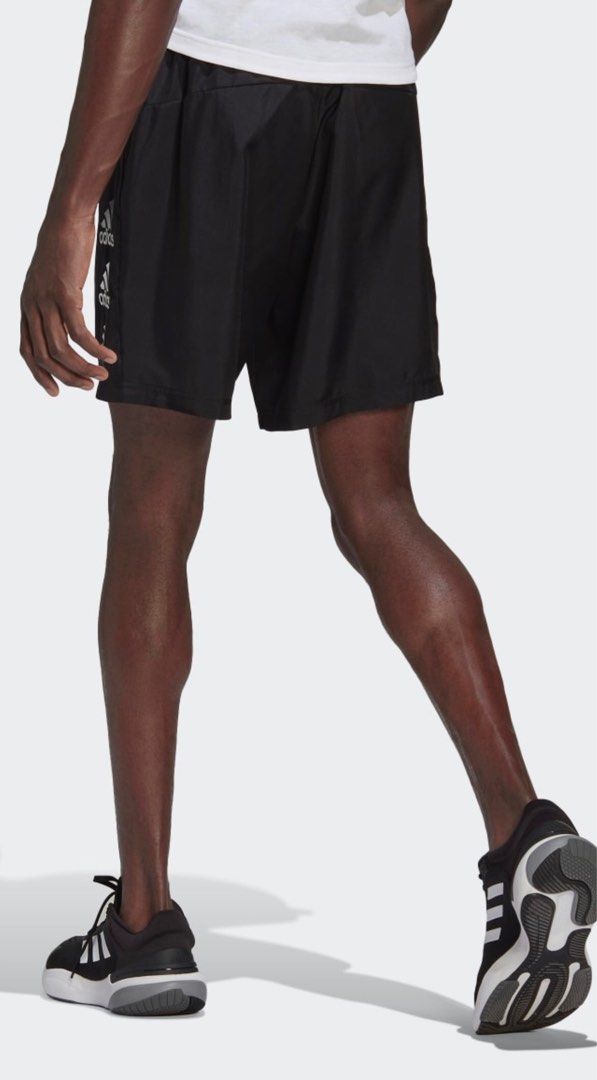 Adidas Designed to Move Logo Shorts (Category: Activewear) located in Imus. Submitted by ShopCVT (Listing ID 1207623762, Image 2). Description: Men’s Performance Shorts 7" Original Price: ₱1,700 Product Code: HM4795 Color: Black/White Size: Small Payment: BDO/GCash.