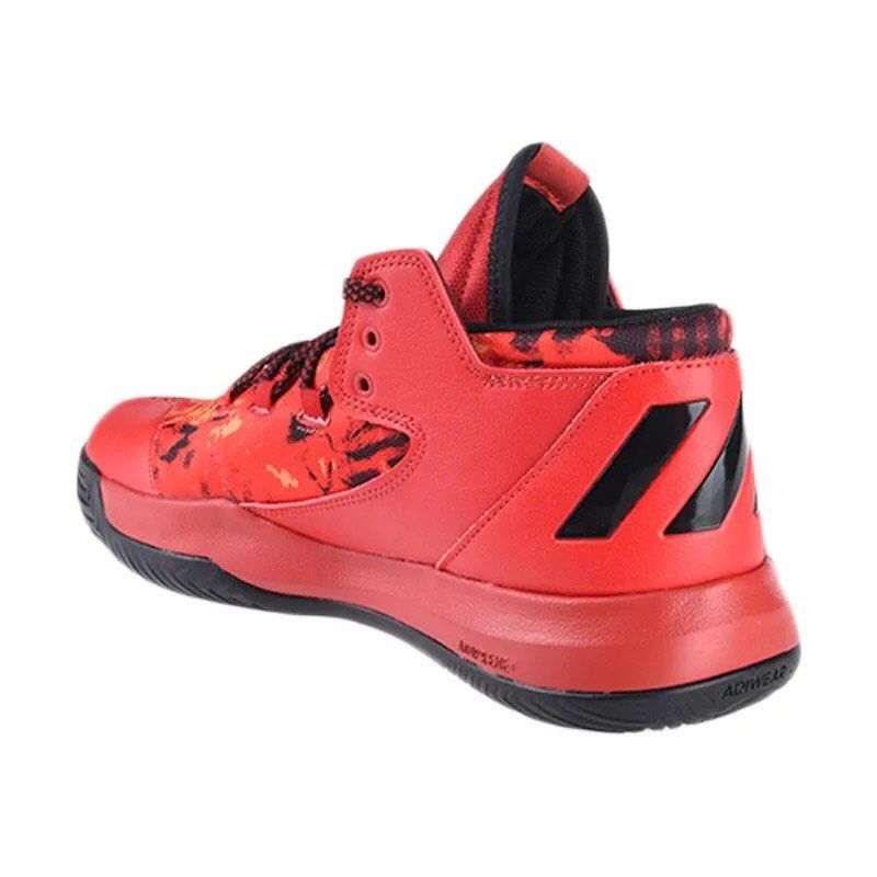 Adidas Rise Up Basketball Shoes Red Original, Men's Fashion, Men's