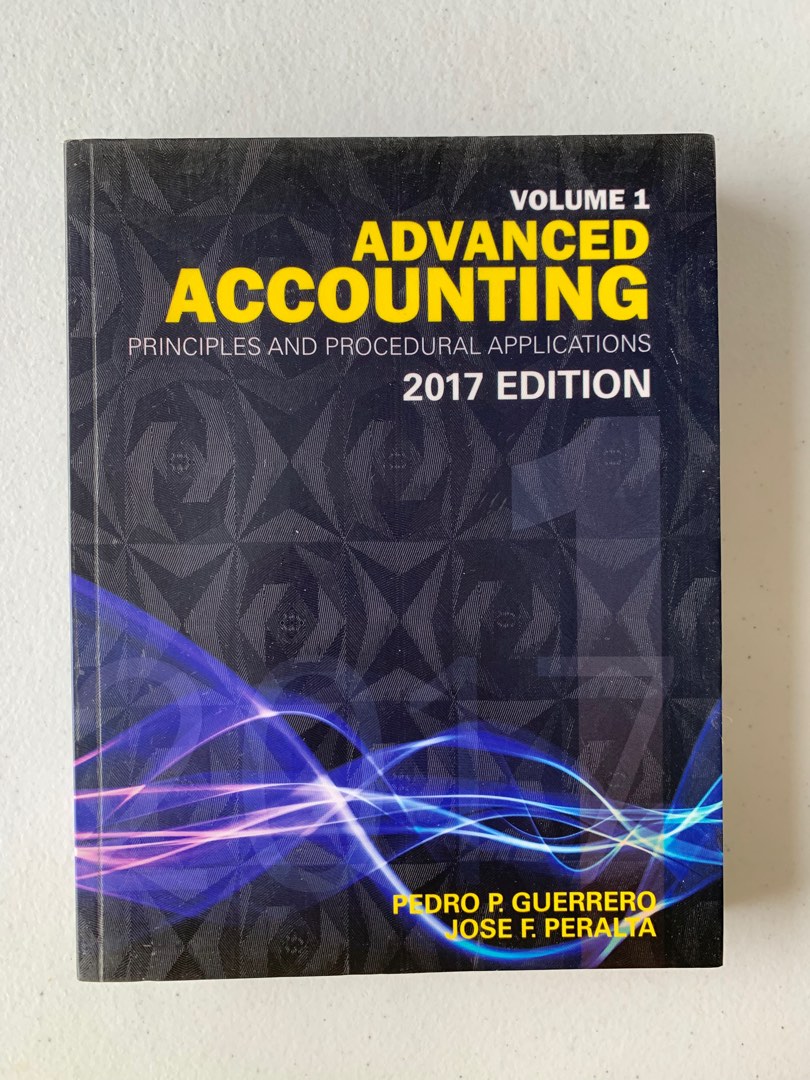 Advanced Accounting Vol. 1 by Guerrero & Peralta, Hobbies & Toys, Books