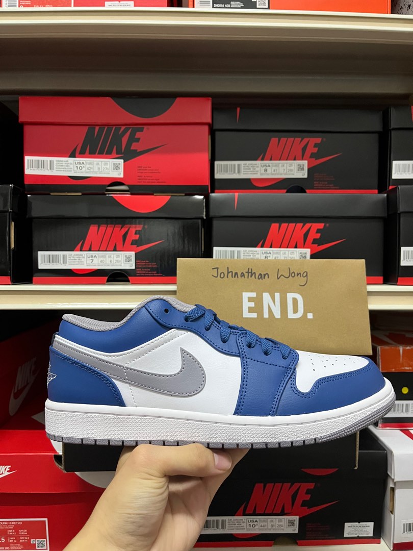 harga retail air jordan 1 low