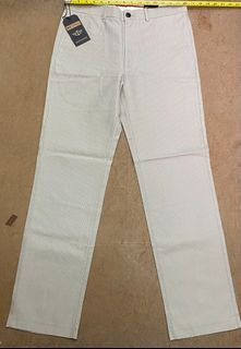 (ALL NEW) DOCKERS W32 L32 FLAT FRONT 100% COTTON MEN'S LONG PANT 100% 純棉男士長褲 Color : Beige淺褐色