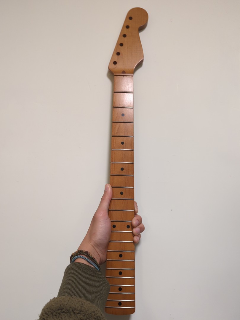 Allparts Roasted Relic Stratocaster neck, 興趣及遊戲, 音樂樂器