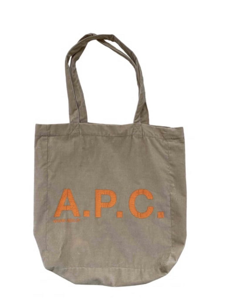Apc corduroy best sale tote