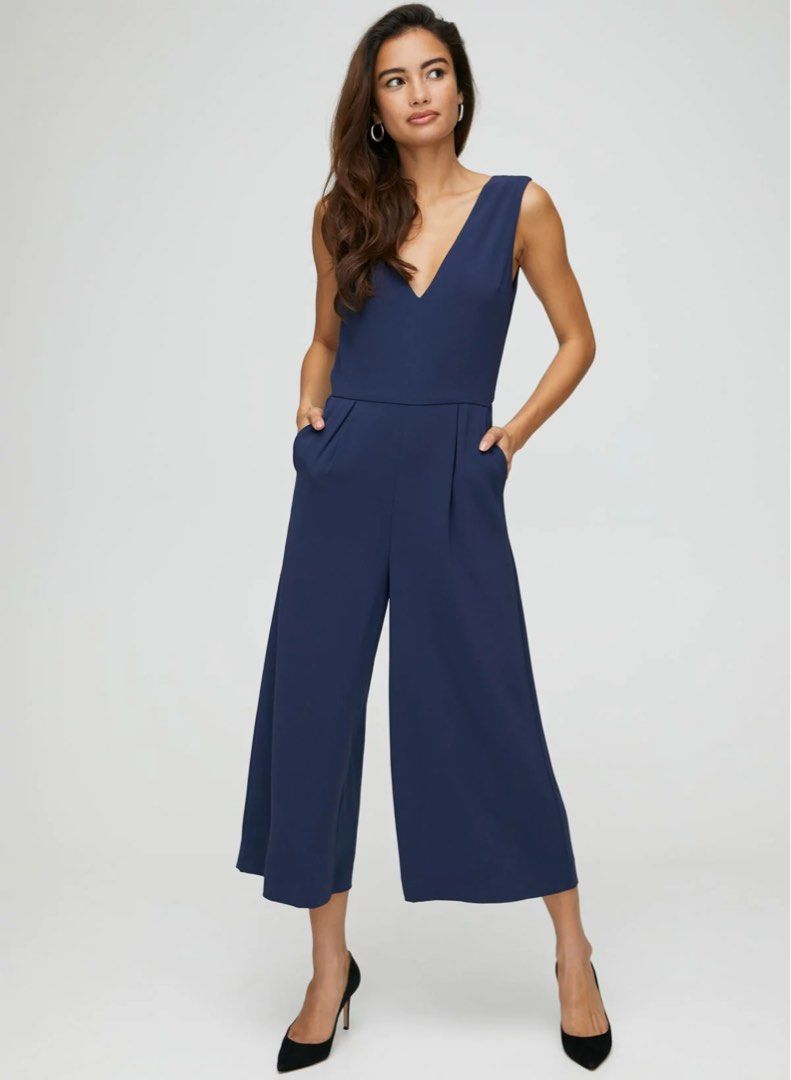 Babaton jumpsuit top