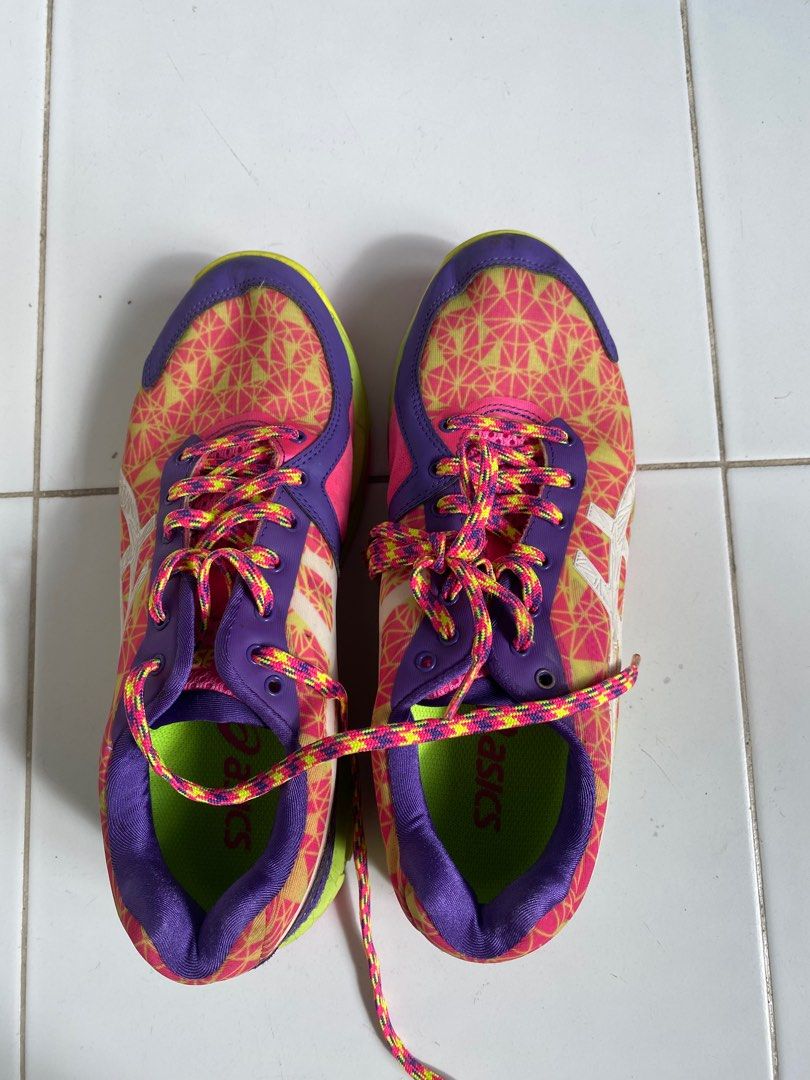 Girls asics on sale netball shoes