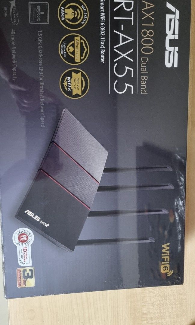 Asus RT-AX55 Router, Computers & Tech, Parts & Accessories, Networking ...