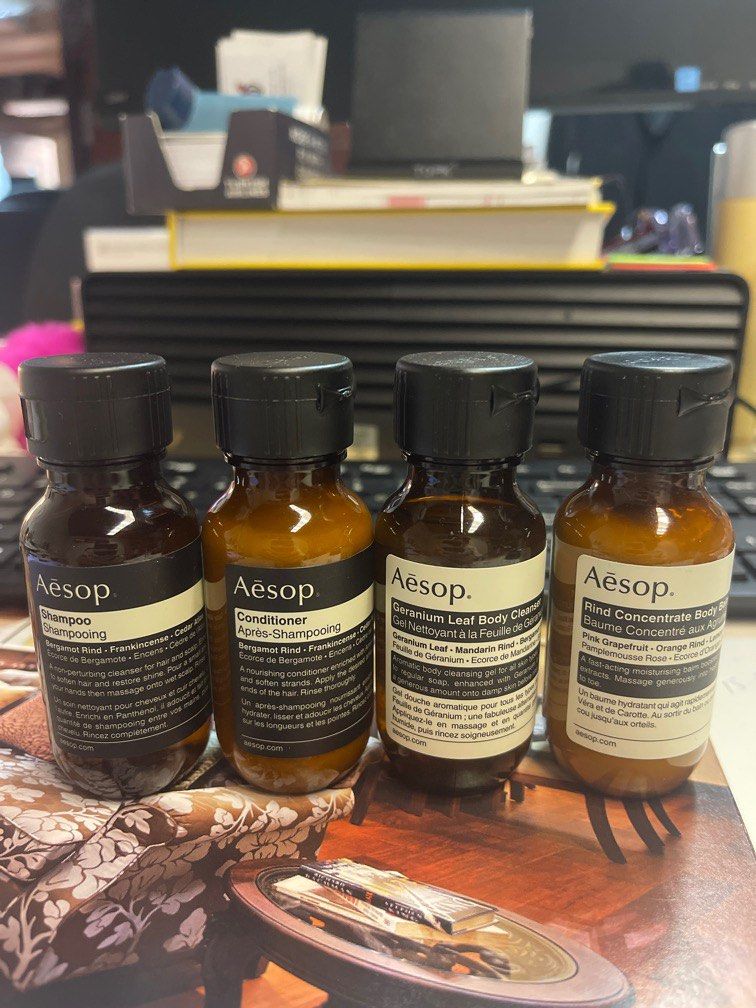 Authentic Aesop 50ml travel set, Beauty & Personal Care, Bath & Body