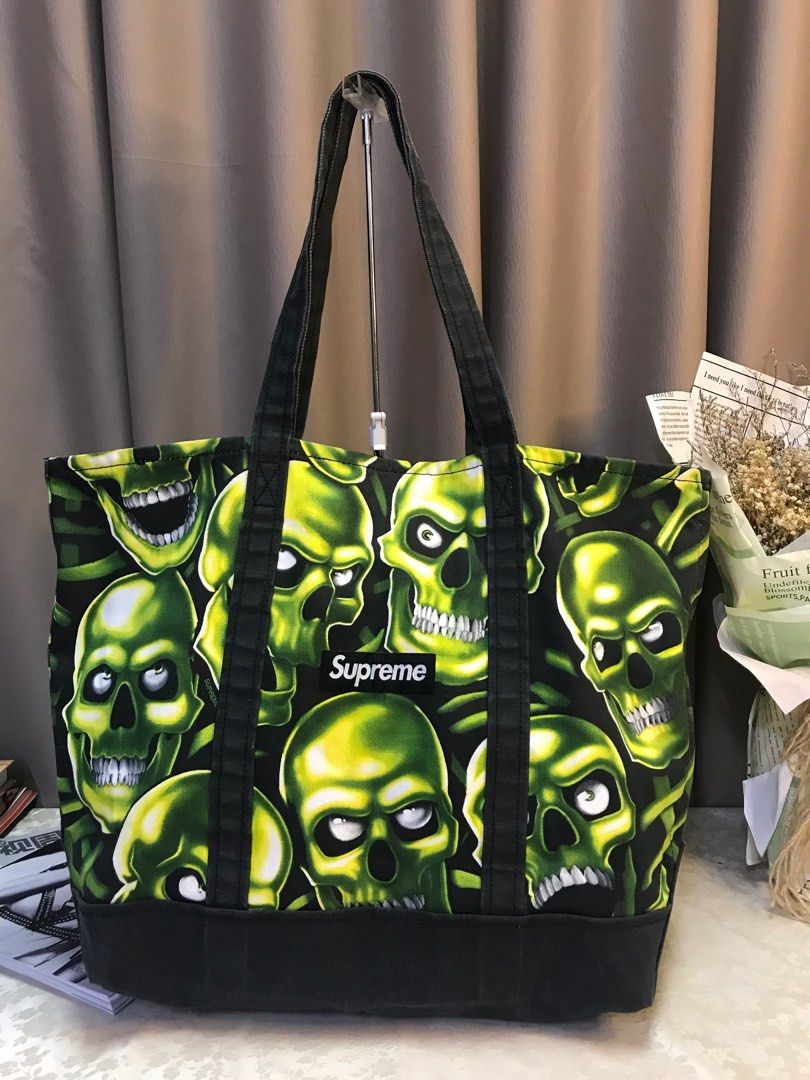 日本製通販 Supreme - Supreme skull pile denim tote トートバッグ