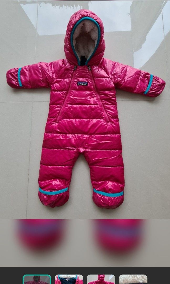 Down shop snowsuit baby