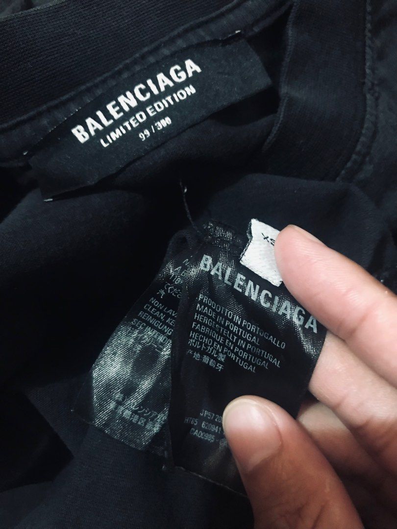 How To Spot Real Vs Fake Balenciaga Campaign Tee  LegitGrails