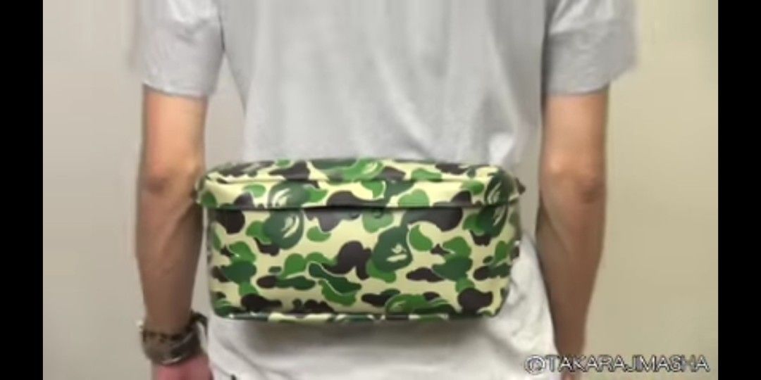 Bape waist bag original from japan, Men's Fashion, Bags, Belt bags