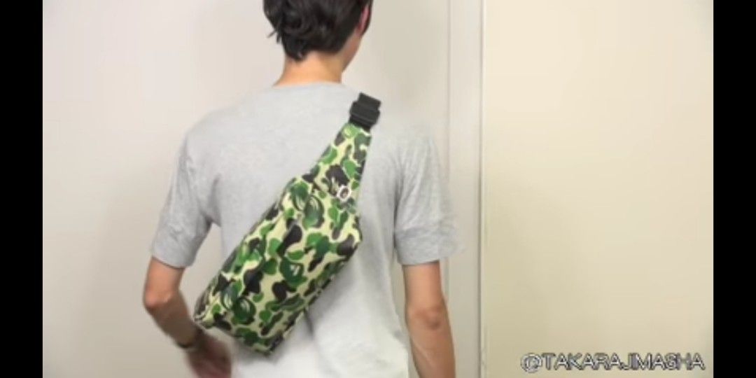 Bape waist bag original from japan, Men's Fashion, Bags, Belt bags