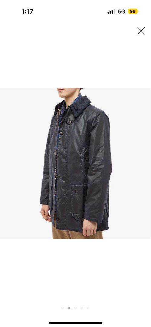 新品】Barbour INTERNATIONAL ORIGINAL 42 ⑧-