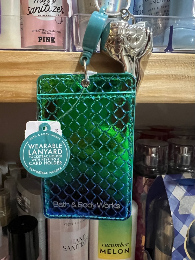 Bath & Body Lanyard ID Holder, Women's Fashion, Watches & Accessories
