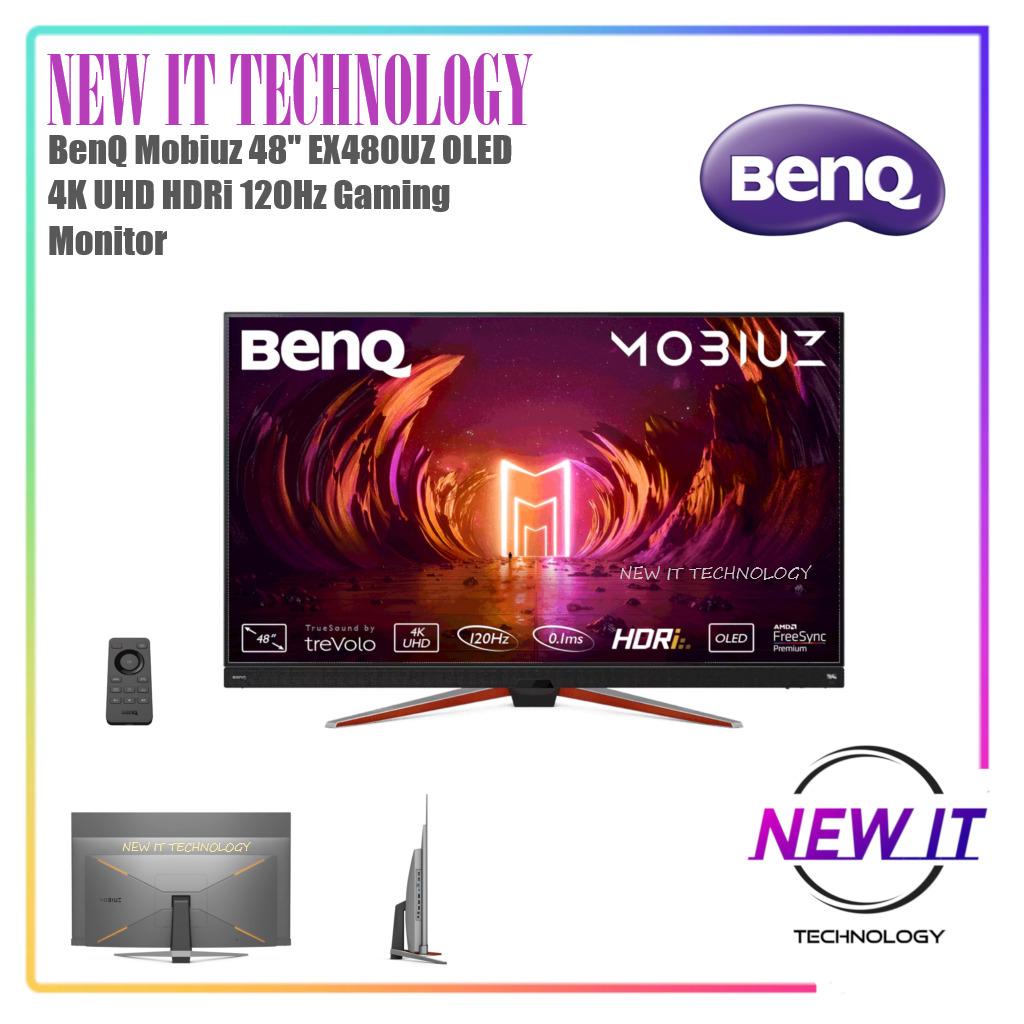 BenQ Mobiuz EX480UZ - Monitor 48 OLED UHD 4K 120Hz