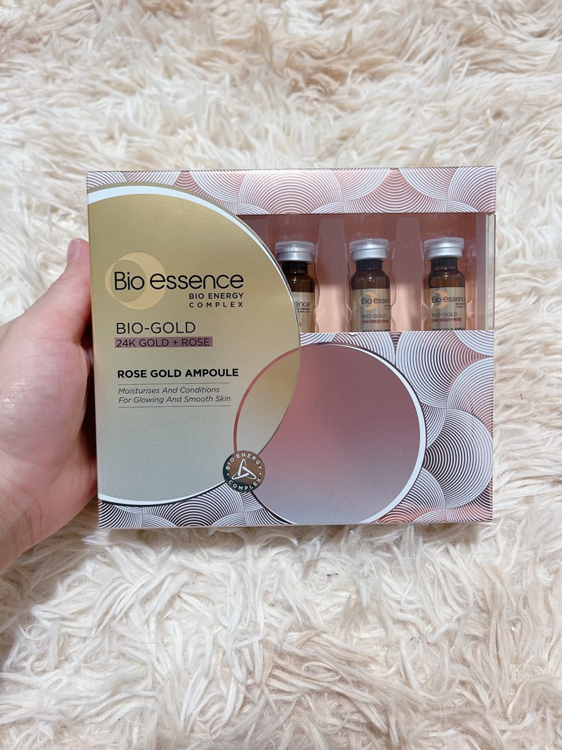Bio essence 24k gold + gold ampoule, Beauty & Personal Care, Face, Face ...