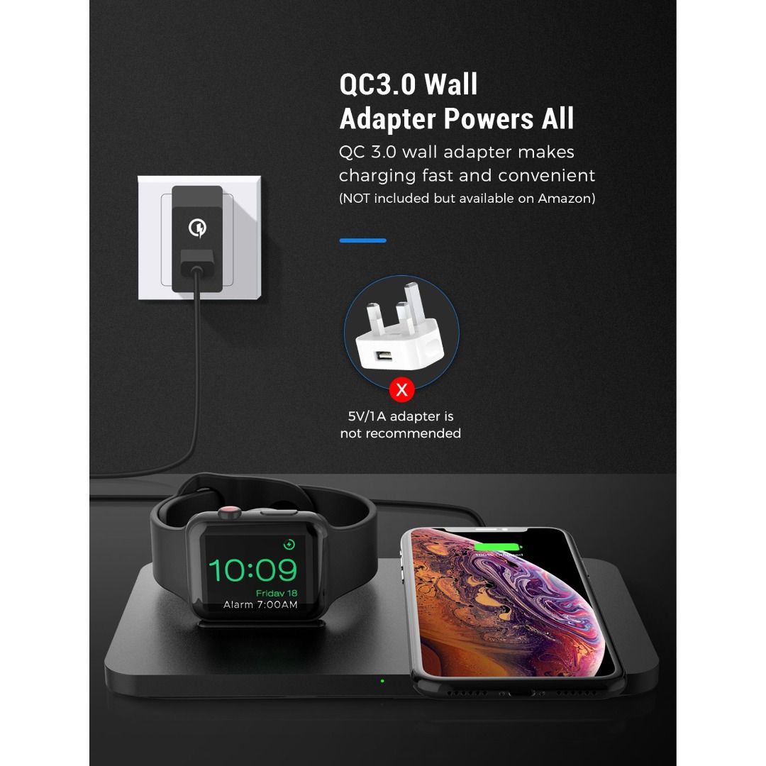 Seneo 2 in hotsell 1 wireless charging pad