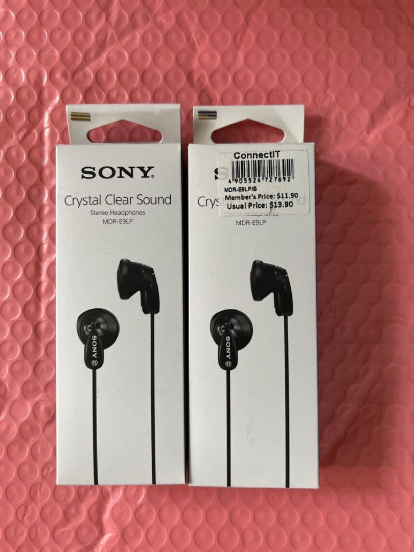 BNIB Sony Crystal Clear Sound Stereo Headphones