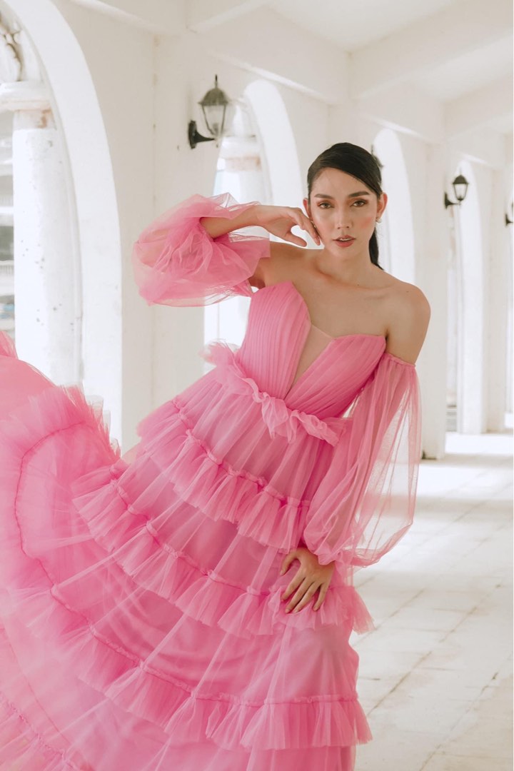 Tulle gown on sale