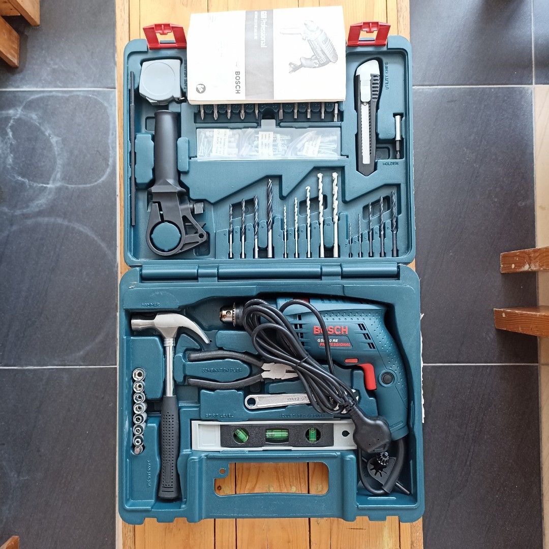 Bosch gsb 10 re kit power & new arrivals hand tool kit
