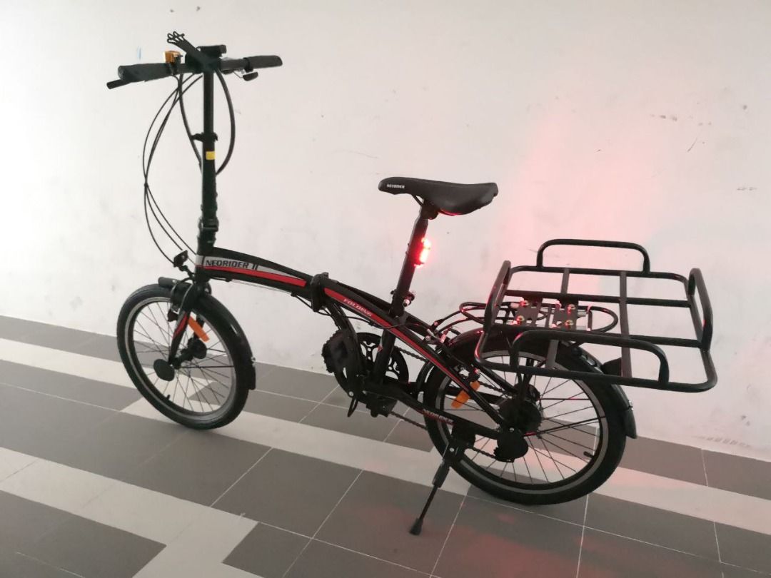 Folding bike delivery sale