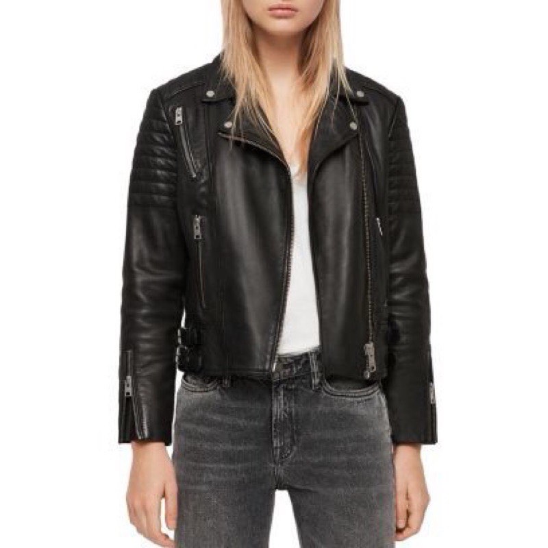 brand new ALLSAINTS papin leather jacket Women s Fashion Coats
