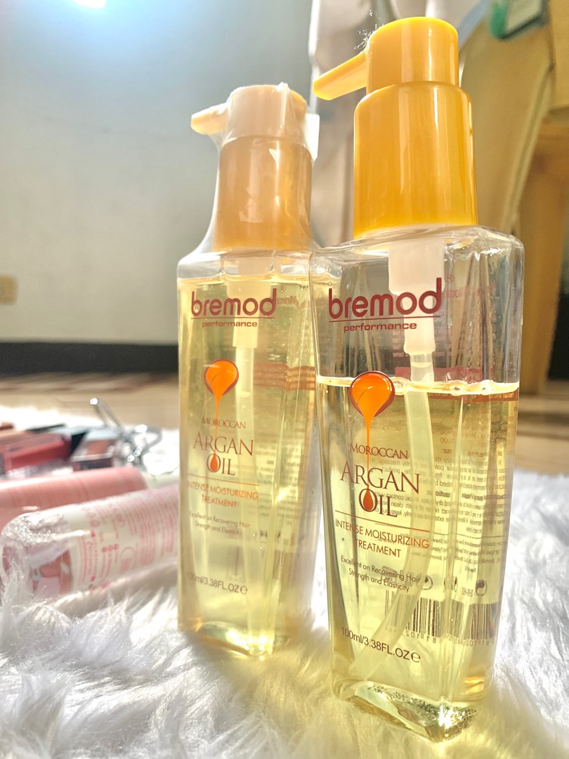 Bremod hair serum Vitamin E Argan Oil Serum good for Dry, Frizzy, Newly