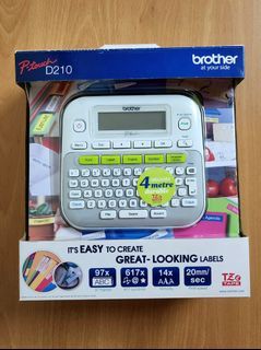 Brother P-touch D210 Easy-to-Use Label Maker