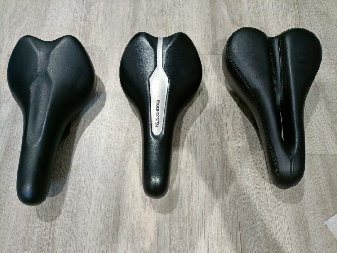 Btwin and Selle Royal bicycle seats for sale