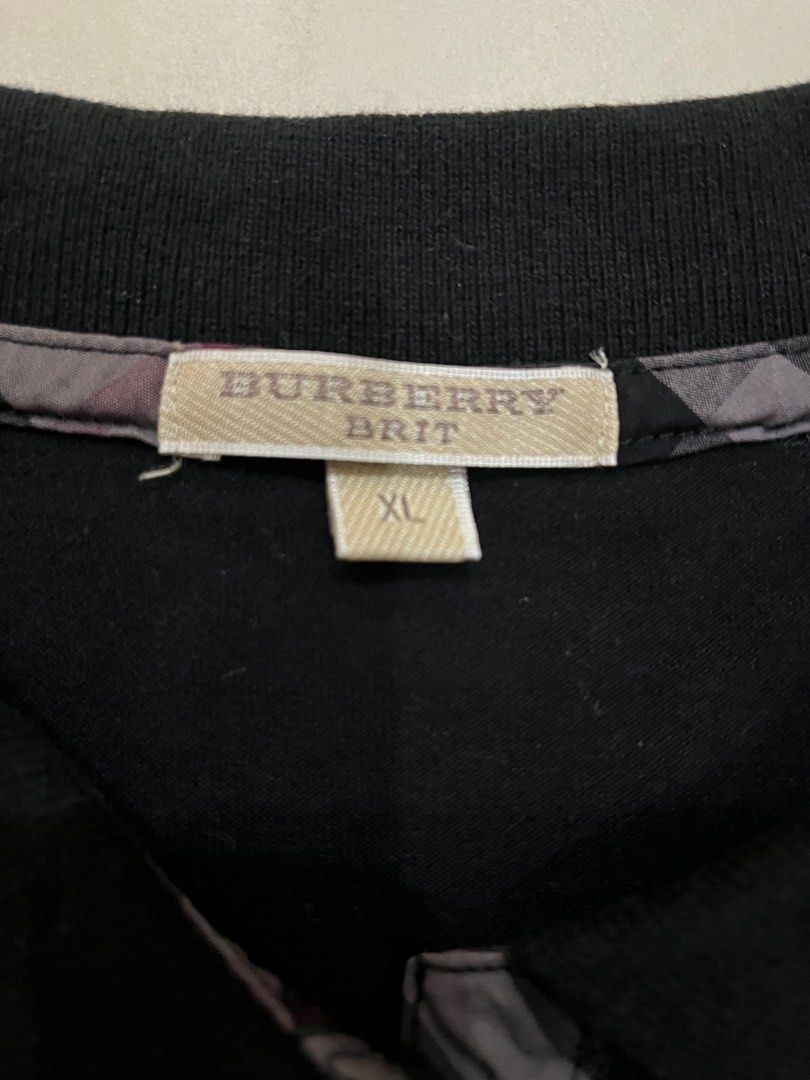 Burberry Brit Women Polo-T (Black), Women's Fashion, Tops, Other Tops on  Carousell