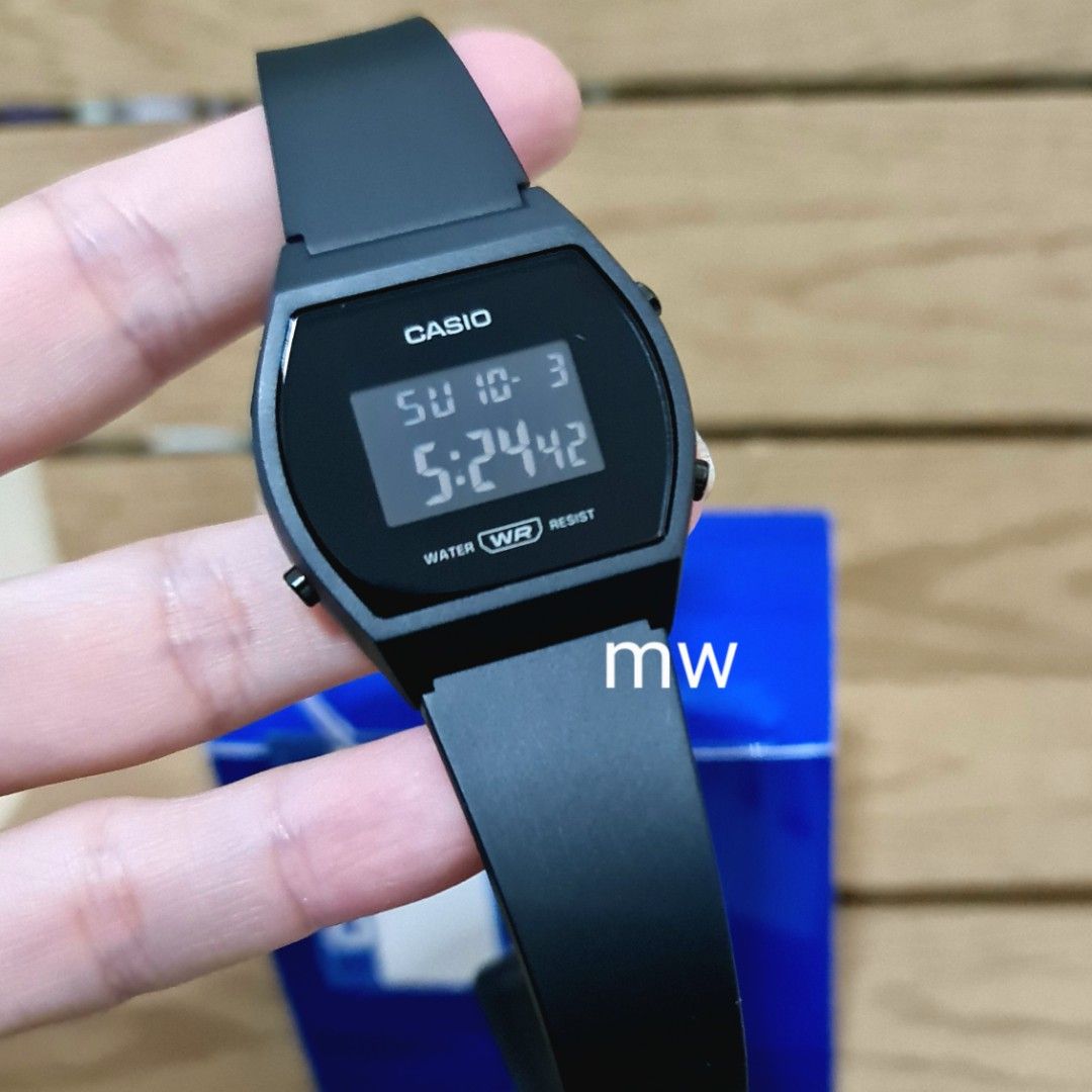 Casio digital clearance black