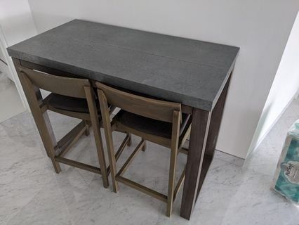 Cb2 stern store counter table