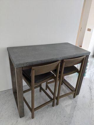Cb2 stern store counter table