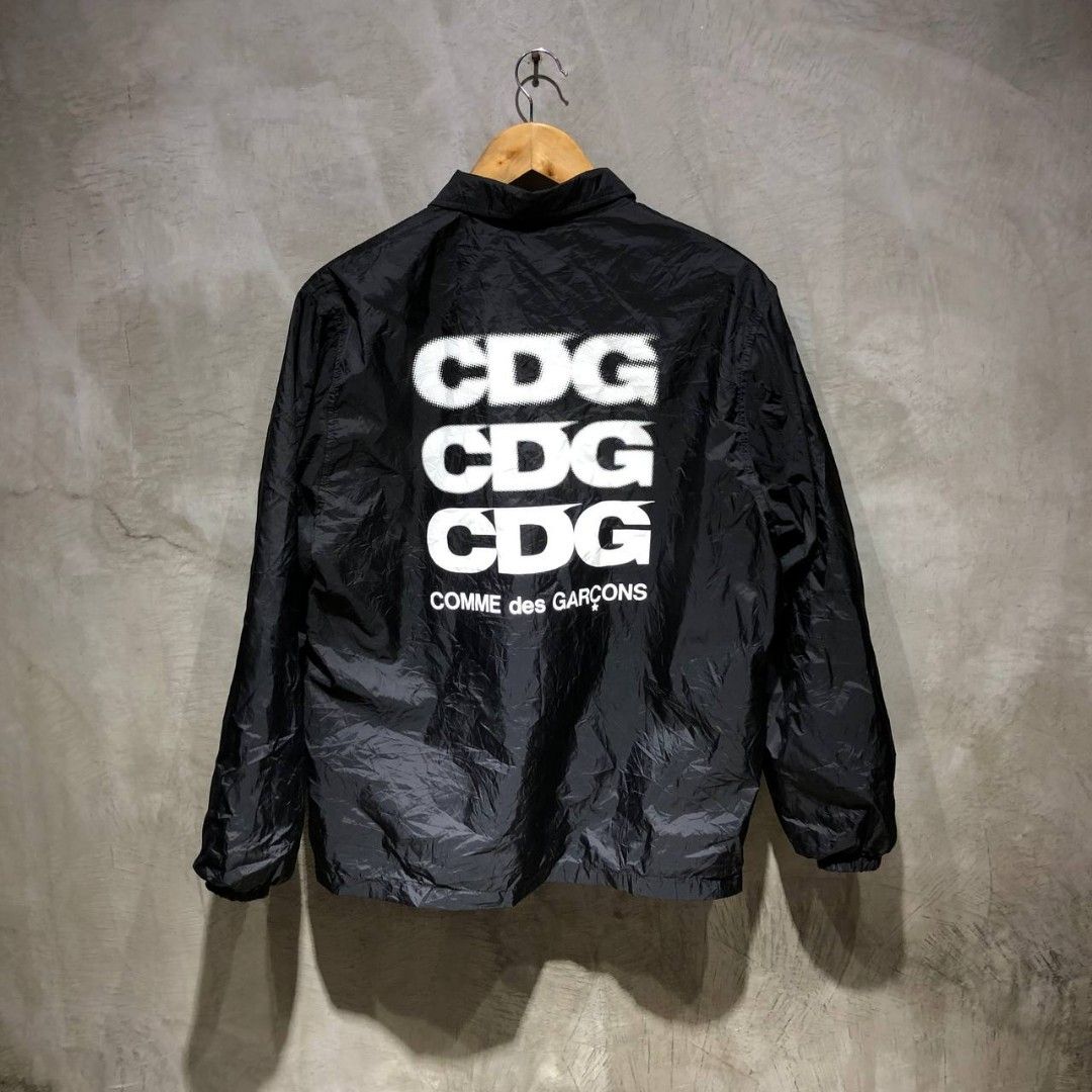 CDG "My Energy Comes From Freedom" coach jacket, Men's Fashion, Coats
