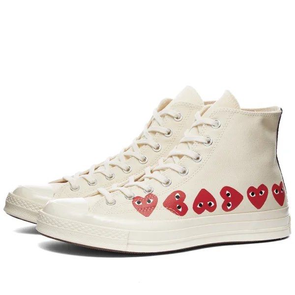 White converse hotsell with heart