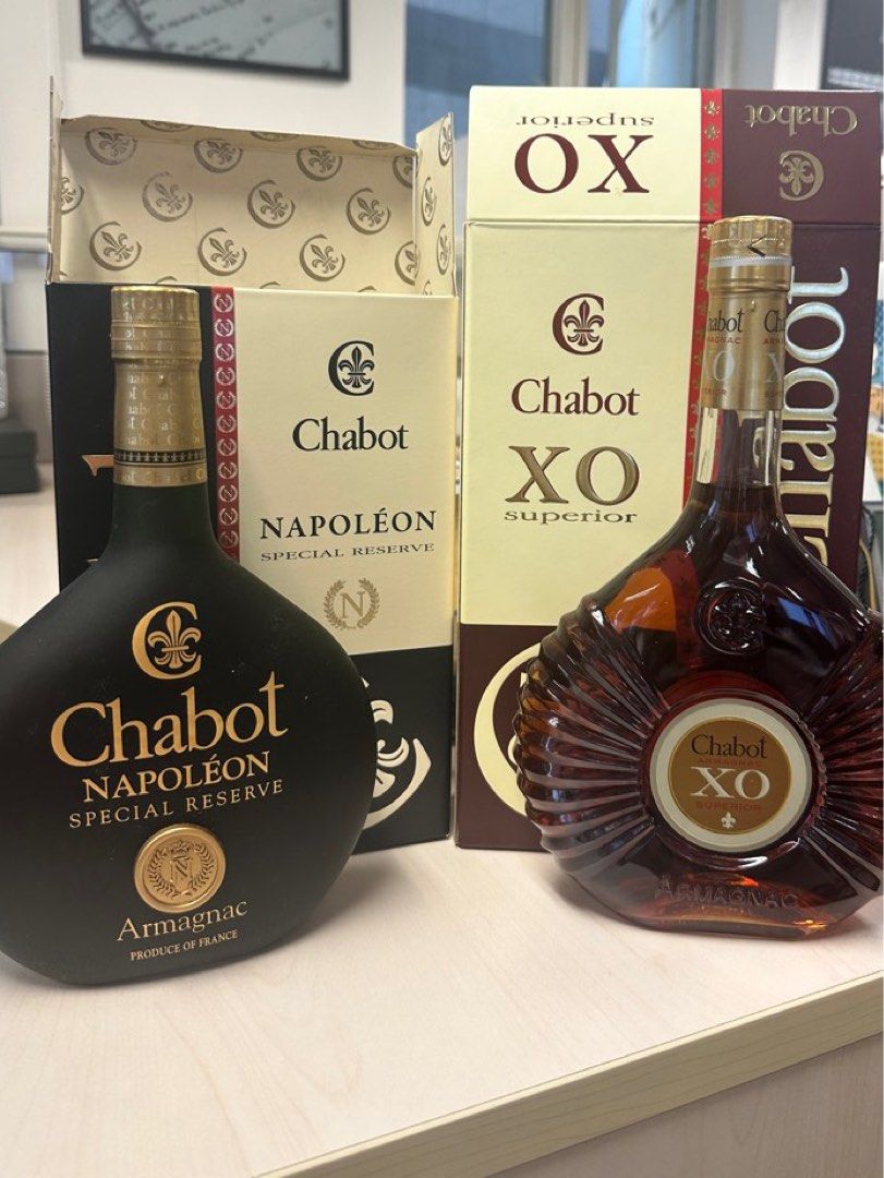Chabot xo and armagnac $530 for 2 bottles, 嘢食& 嘢飲, 酒精飲料