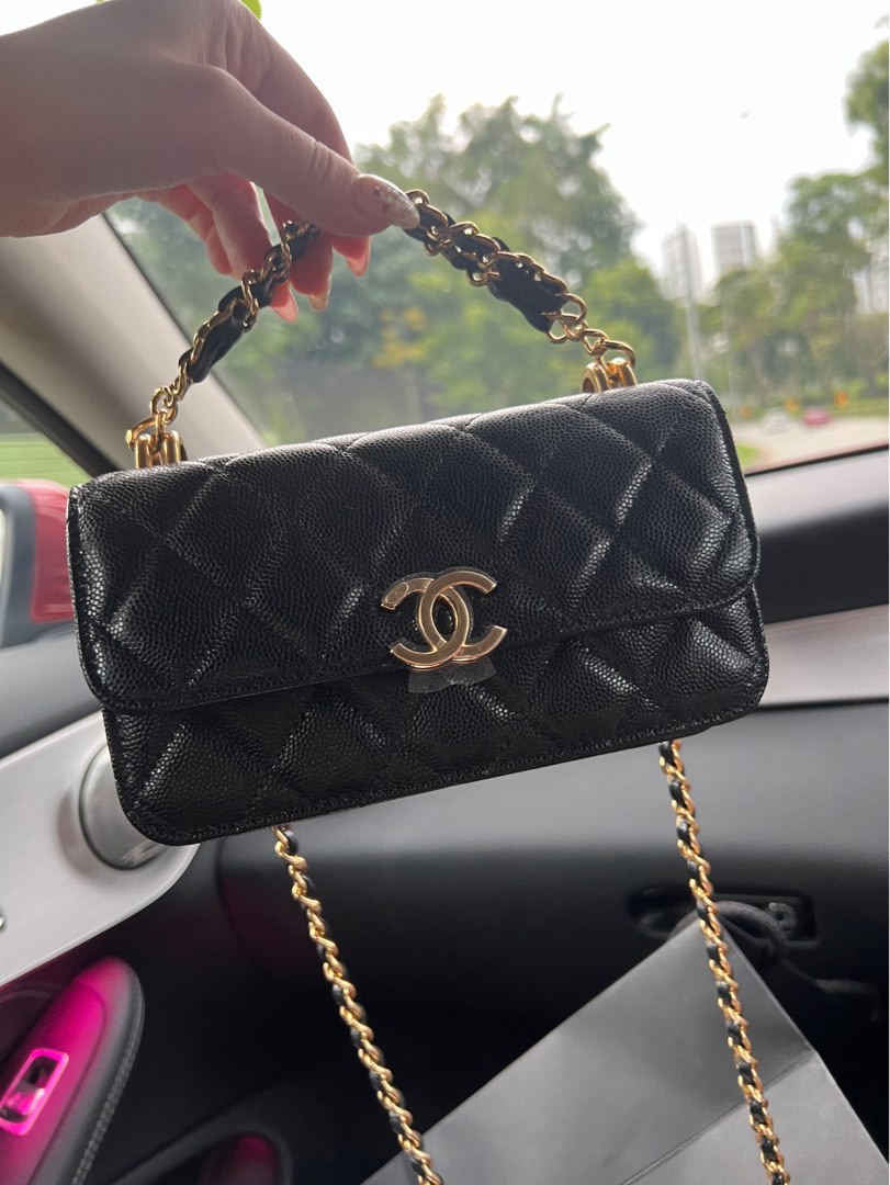 Chanel 22k mini woc, Women's Fashion, Bags & Wallets, Cross-body Bags on  Carousell