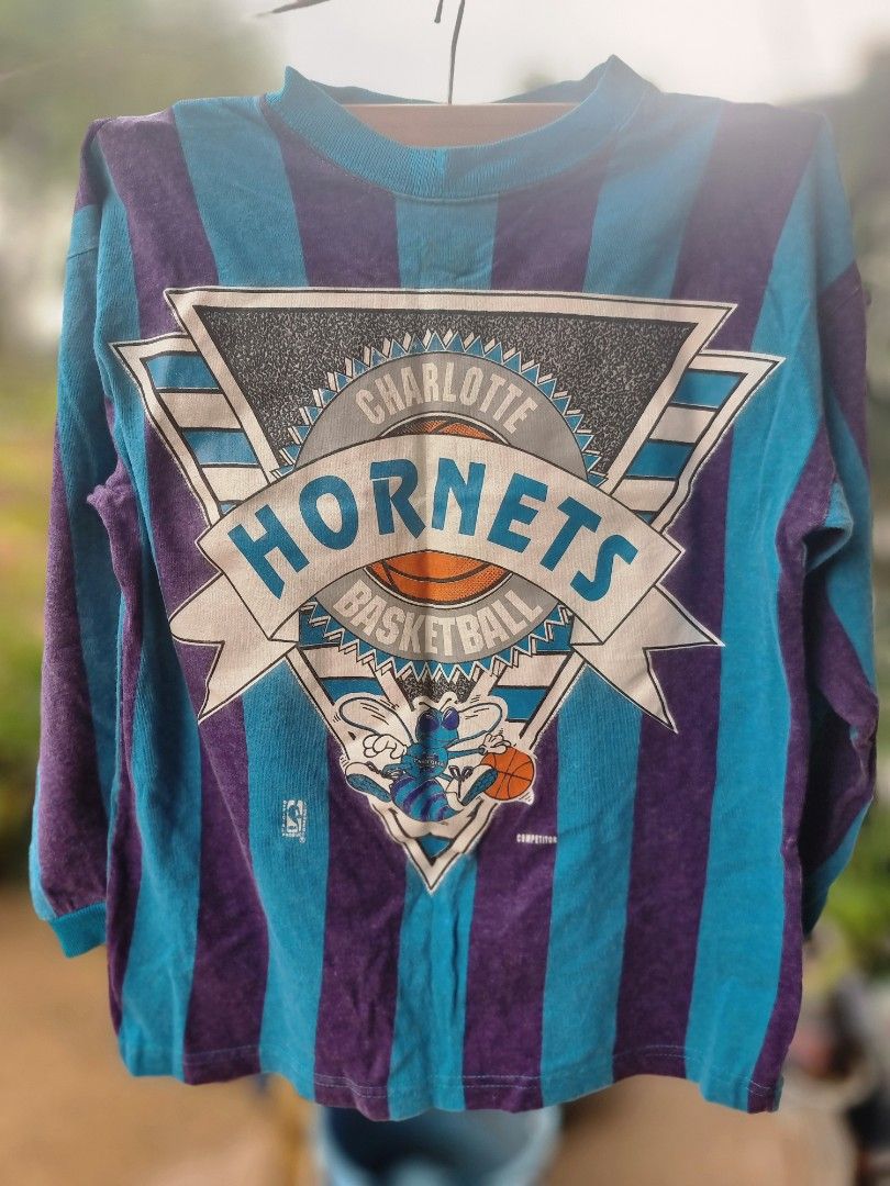 Charlotte hornets long sleeve outlet shirt