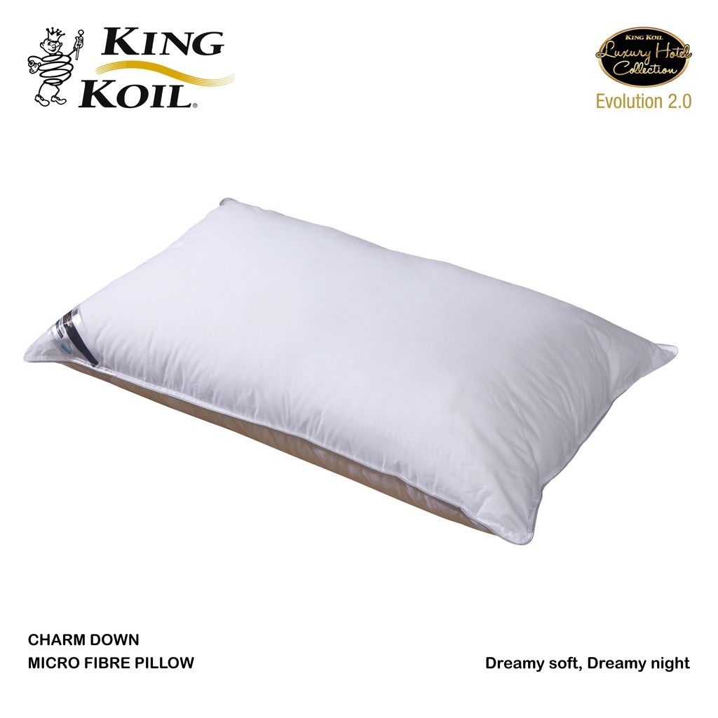 King koil charm down pillow shop