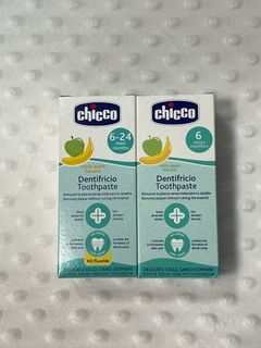 Chicco Baby Toothpaste (2 pcs)