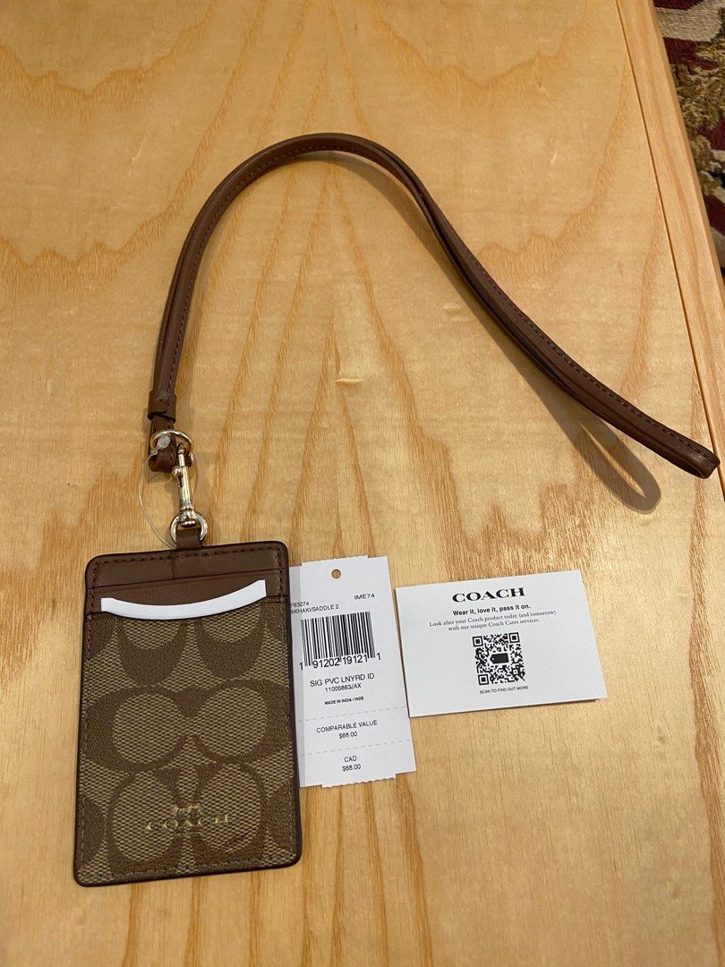 coach lanyard