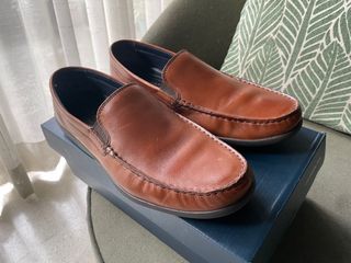 Cole Haan Loafers, tan, barely used, size 9.5